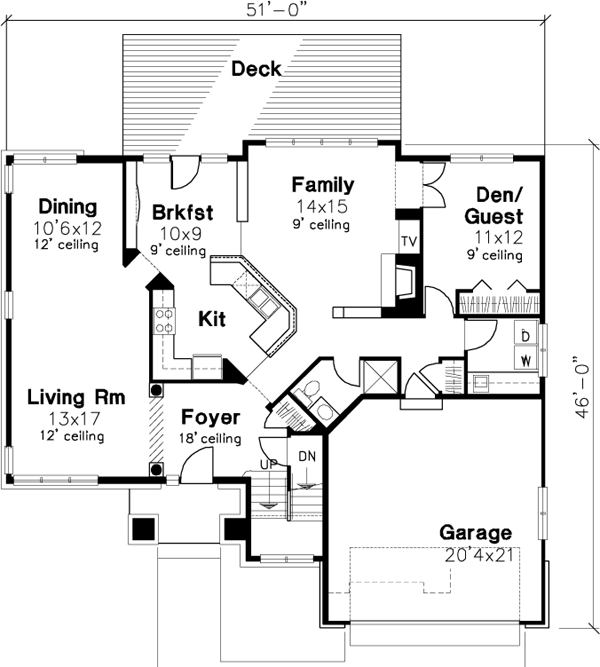 Main Floor Plan: 15-466