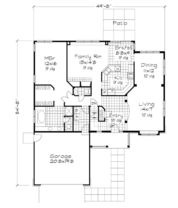 Main Floor Plan: 15-468