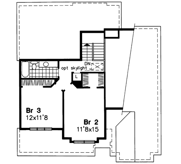 Upper/Second Floor Plan: 15-469