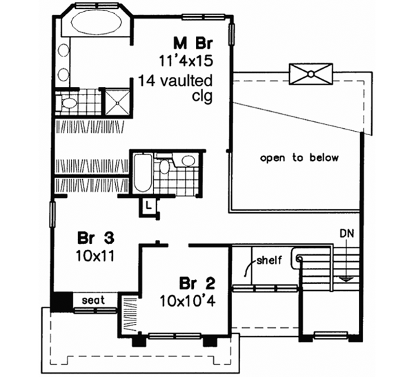 Upper/Second Floor Plan: 15-470