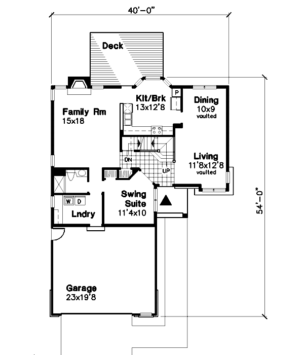 Main Floor Plan: 15-471