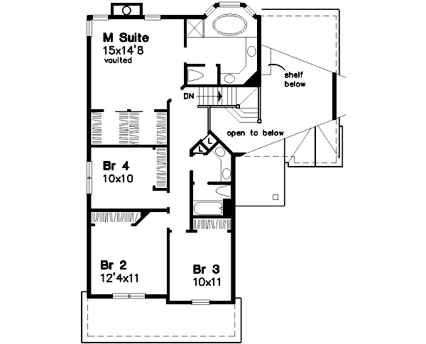 Upper/Second Floor Plan: 15-471