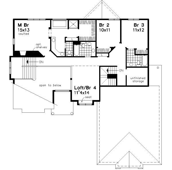 Upper/Second Floor Plan: 15-474