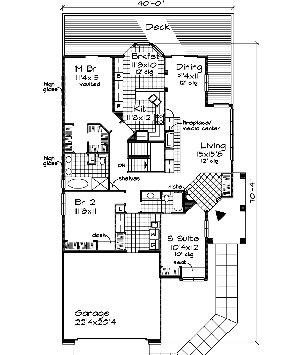 Main Floor Plan: 15-476