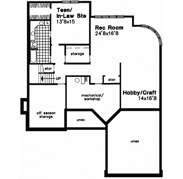 Lower Floor Plan: 15-477