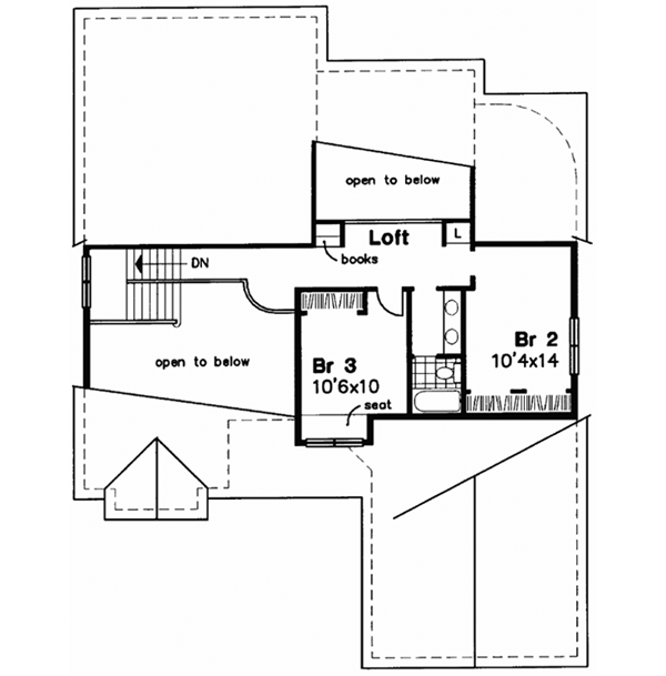 Upper/Second Floor Plan: 15-477