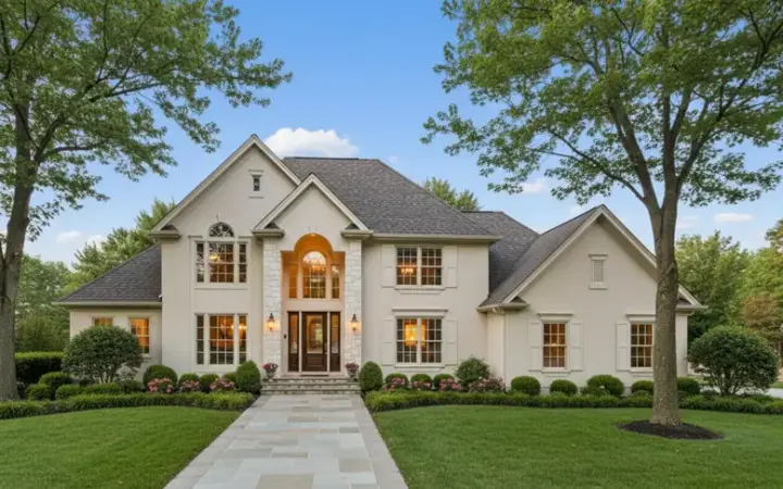 Southern Colonial house plans 15-478 - front exterior, 2,912 sq ft, 5 bed, 4 bath house plans | Monster House Plans