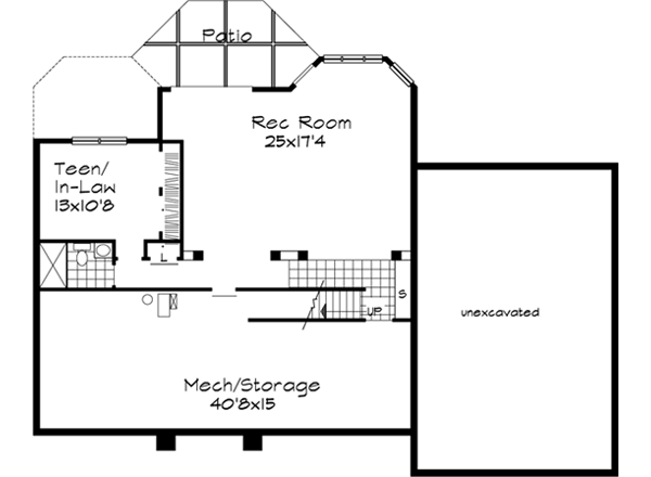 Lower Floor Plan: 15-478