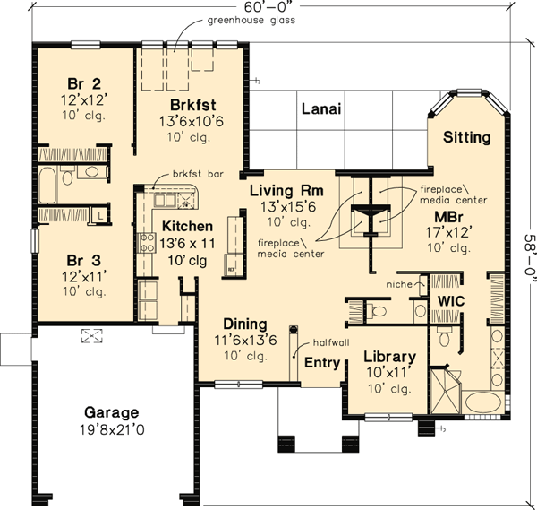 Main Floor Plan: 15-482