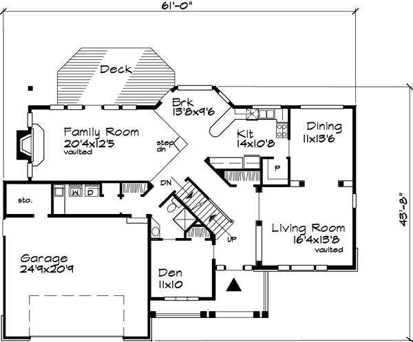 Main Floor Plan: 15-483