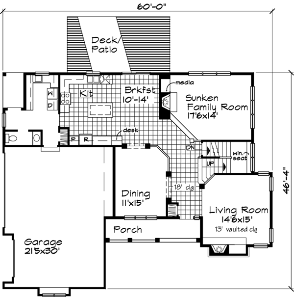 Main Floor Plan: 15-486