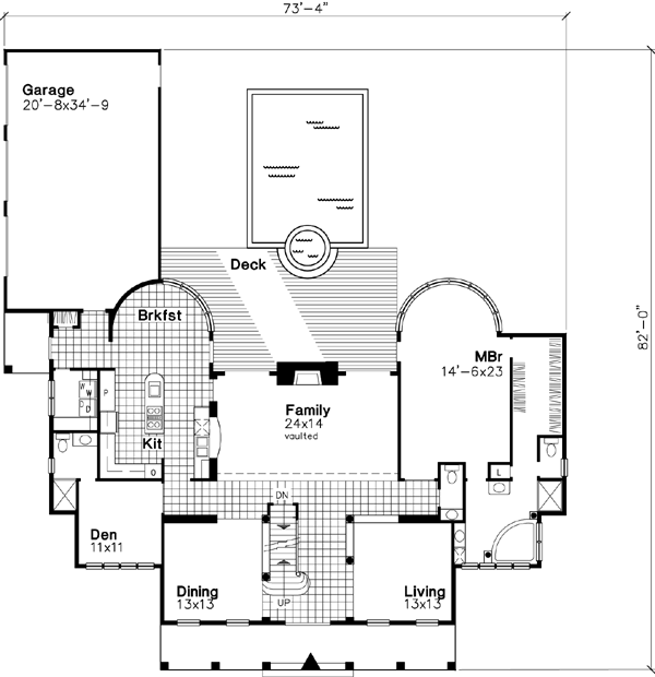 Main Floor Plan: 15-487