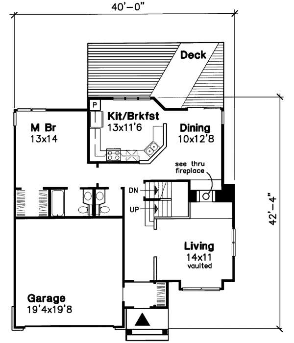 Main Floor Plan: 15-494