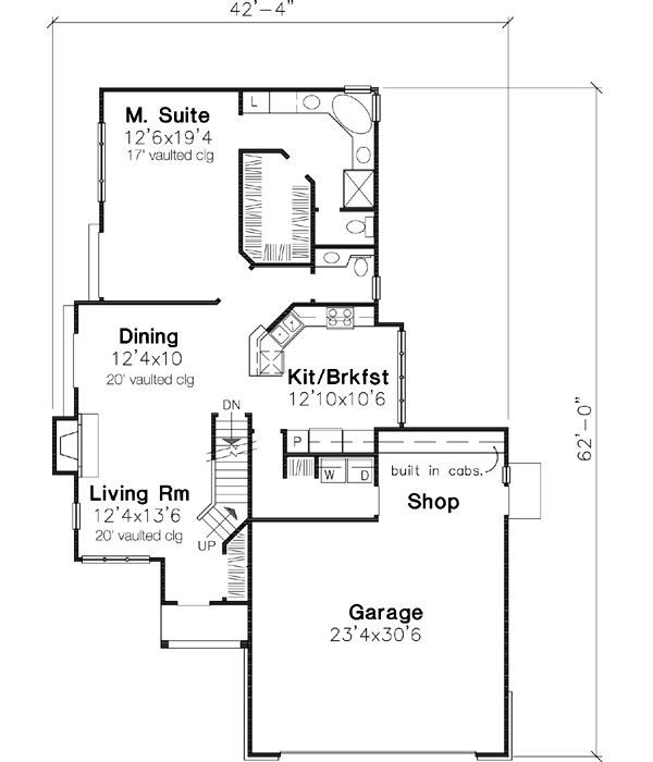 Main Floor Plan: 15-495
