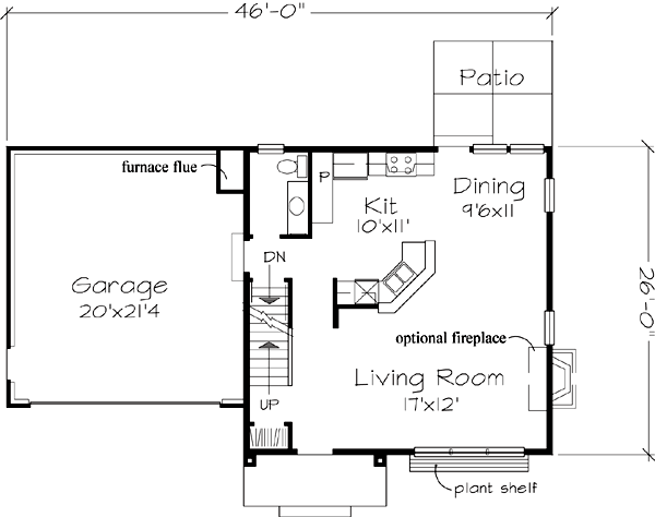 Main Floor Plan: 15-496