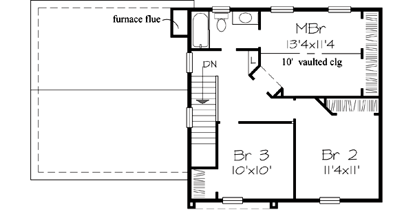 Upper/Second Floor Plan: 15-496