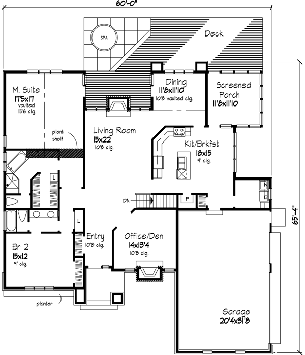 Main Floor Plan: 15-497