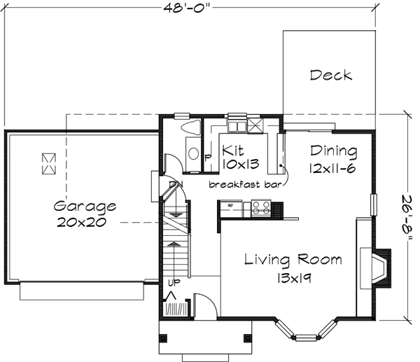 Main Floor Plan: 15-499