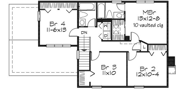 Upper/Second Floor Plan: 15-499