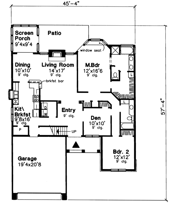 Main Floor Plan: 15-501