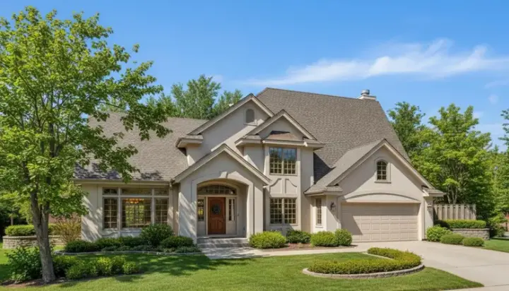 Contemporary house plans 15-502 - front exterior, 2,543 sq ft, 4 bed, 2 bath house plans | Monster House Plans