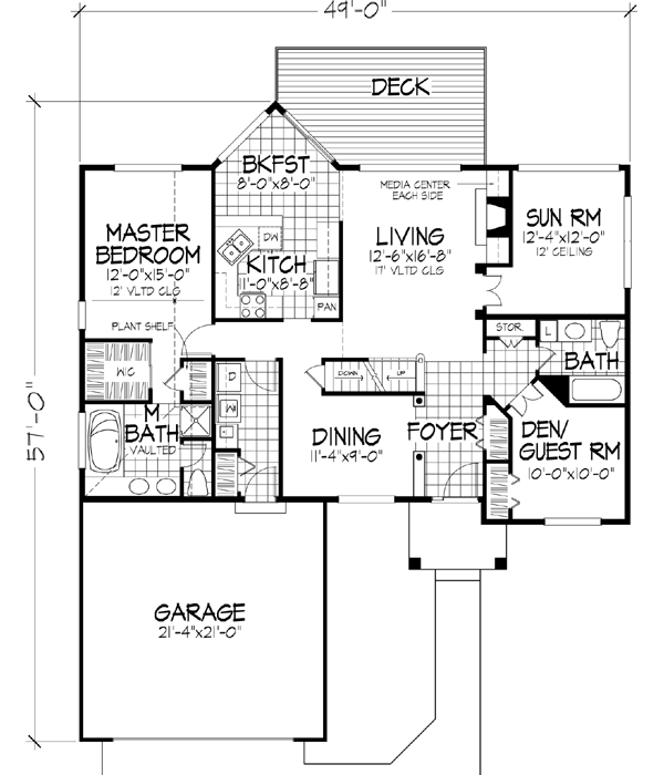 Main Floor Plan: 15-508