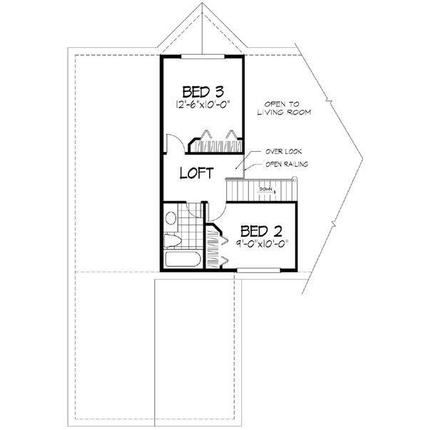 Upper/Second Floor Plan: 15-508