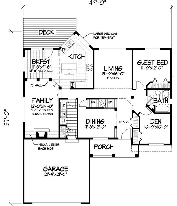Main Floor Plan: 15-509