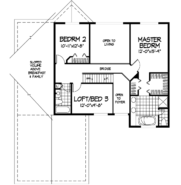 Upper/Second Floor Plan: 15-509