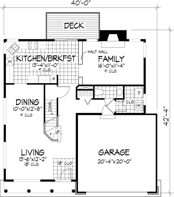 Main Floor Plan: 15-515