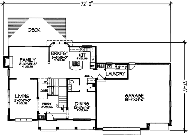 Main Floor Plan: 15-519