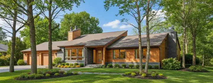 Ranch house plans 15-523 - front exterior, 1,380 sq ft, 3 bed, 2 bath house plans | Monster House Plans