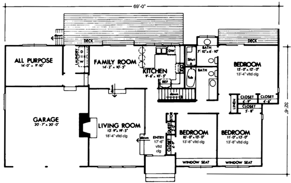 Main Floor Plan: 15-523