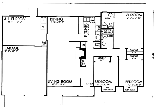 Main Floor Plan: 15-528