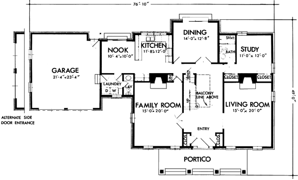 Main Floor Plan: 15-530