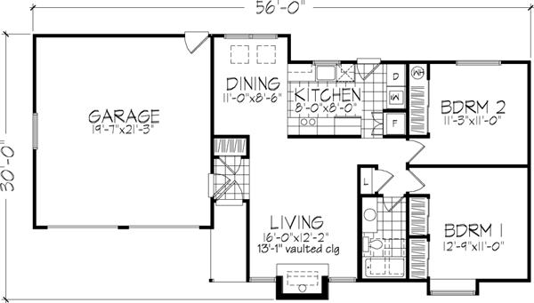 Main Floor Plan: 15-540