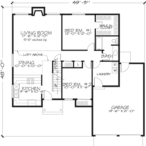 Main Floor Plan: 15-544