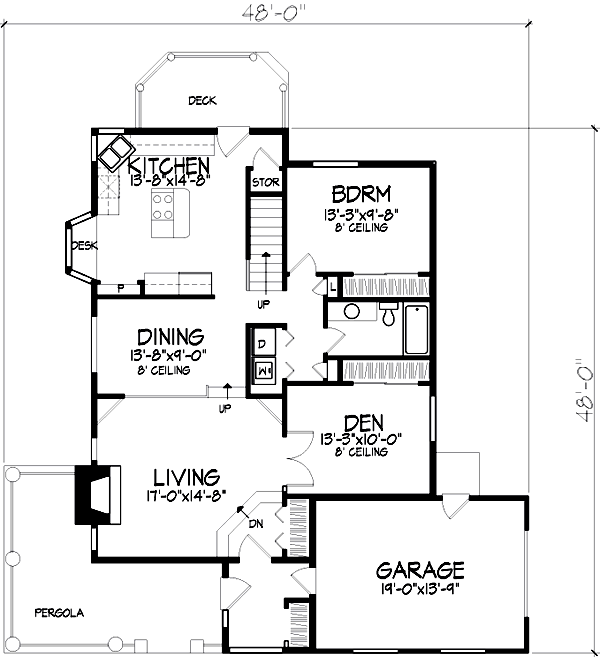 Main Floor Plan: 15-547
