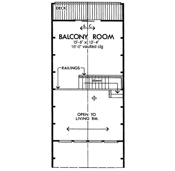 Upper/Second Floor Plan:15-548