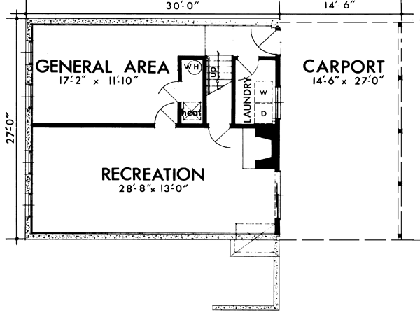 Lower Floor Plan: 15-551