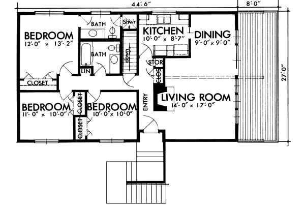 Main Floor Plan: 15-551