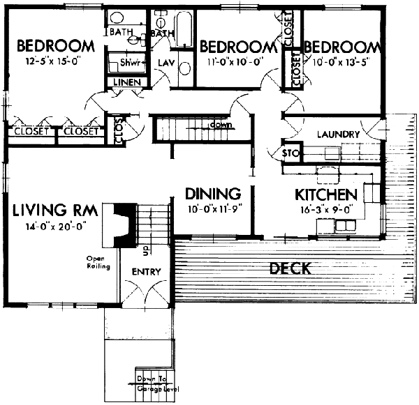 Main Floor Plan: 15-553