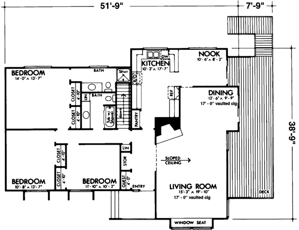 Main Floor Plan: 15-555