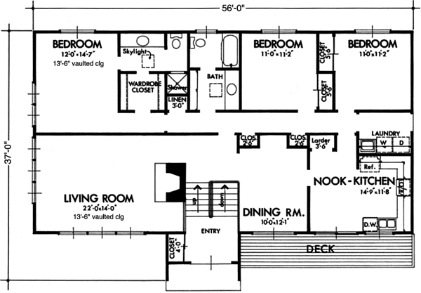 Main Floor Plan: 15-557