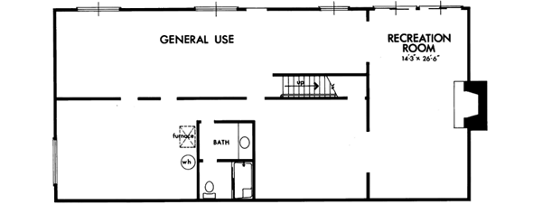 Lower Floor Plan: 15-558