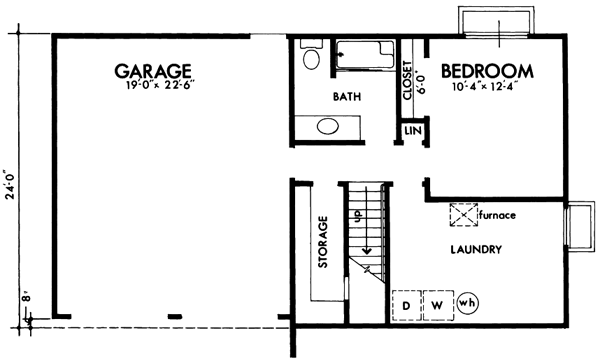 Lower Floor Plan: 15-561