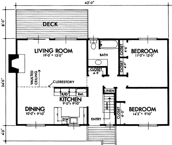 Main Floor Plan: 15-561