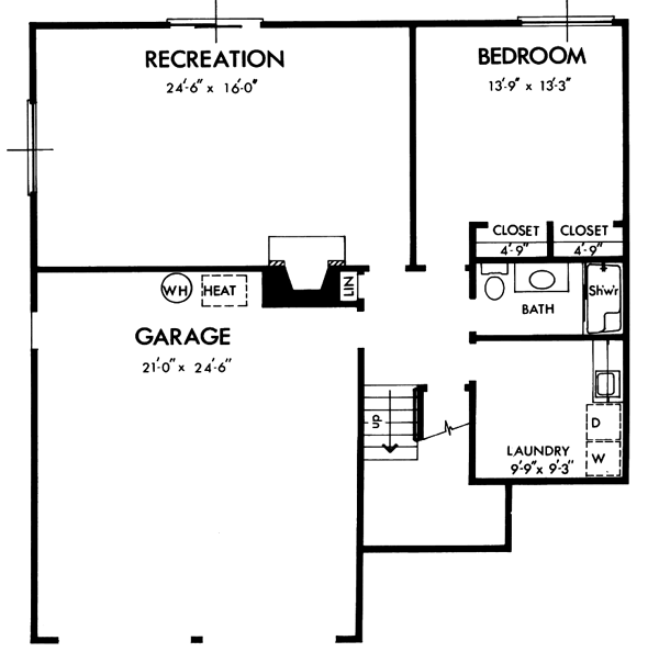 Lower Floor Plan: 15-562