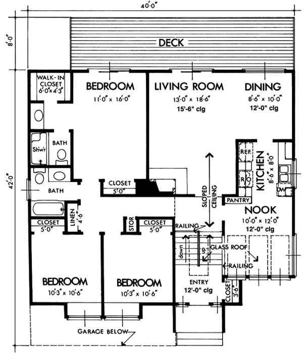 Main Floor Plan: 15-562