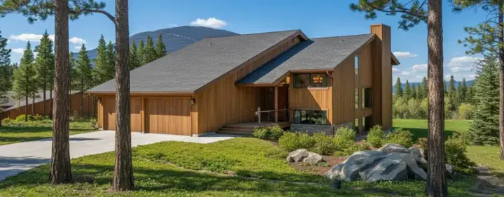 Contemporary house plans 15-564 - front exterior, 2,737 sq ft, 3 bed, 2 bath house plans | Monster House Plans
